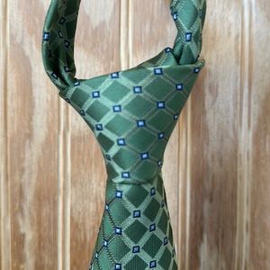 Nautica - Olive Green and Gray Tie